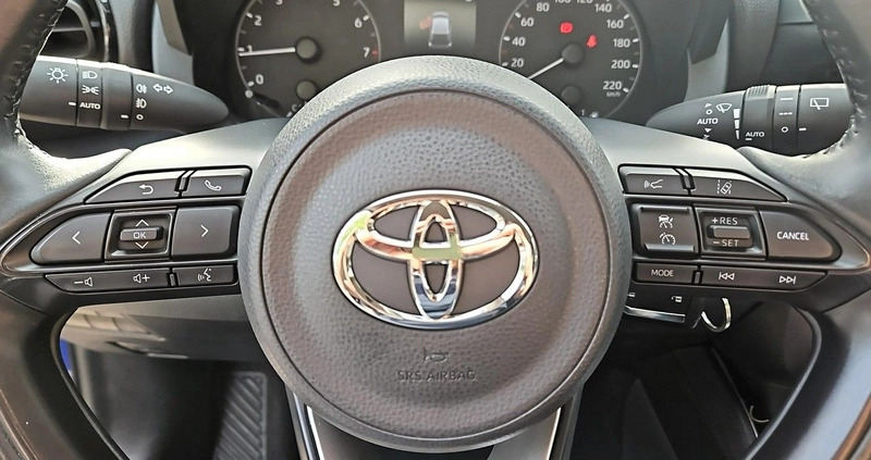 Toyota Yaris cena 66900 przebieg: 59265, rok produkcji 2020 z Kąty Wrocławskie małe 352